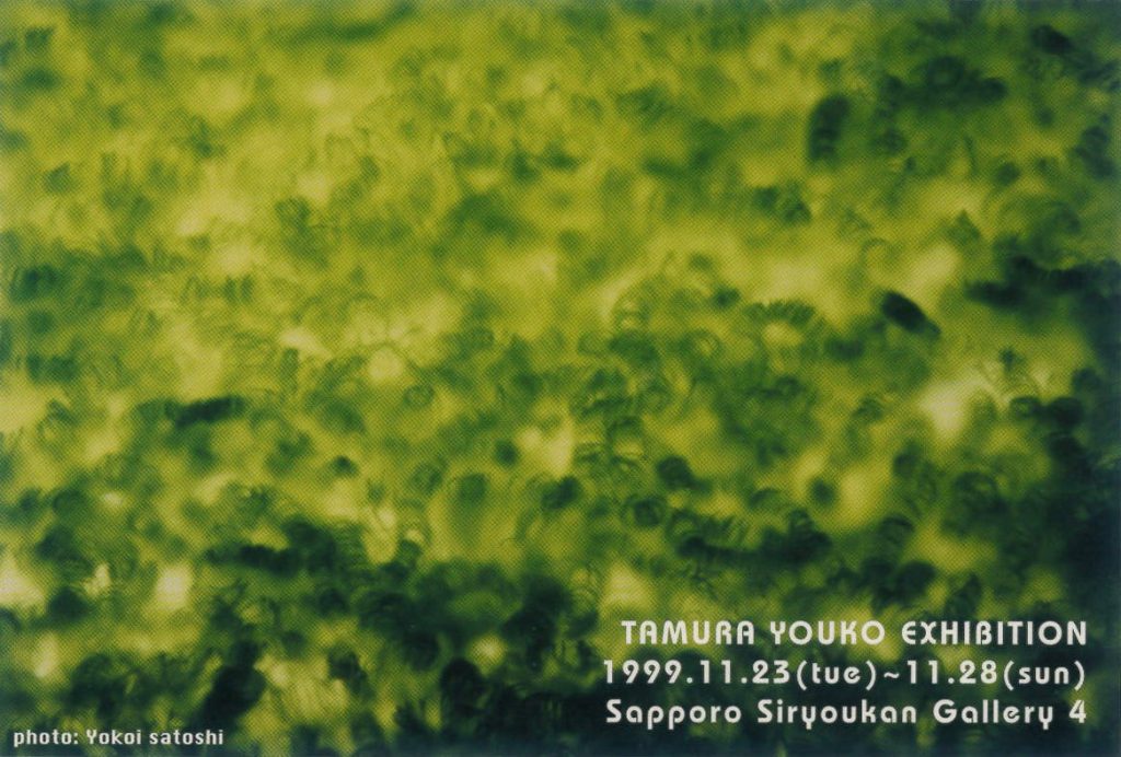 Tamura Yoko’s Exihibition-Untitled-Sapporo museum mini gallery in 1999