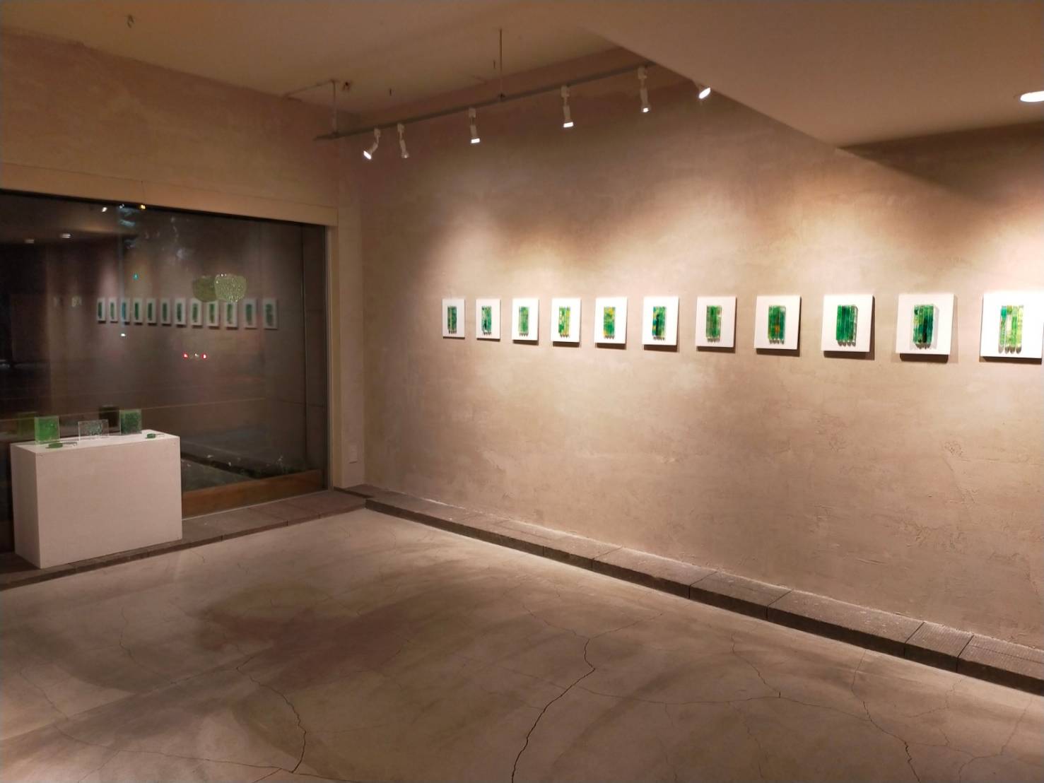 緑色の実験 2021 at to ov cafe / gallery 田村陽子個展