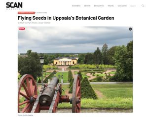 ”Flying Seeds” in Sweden　Scan Magazineに掲載
